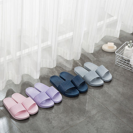 lovo home textile couple sandals and slippers home tow female summer men's bathroom tow JTX238